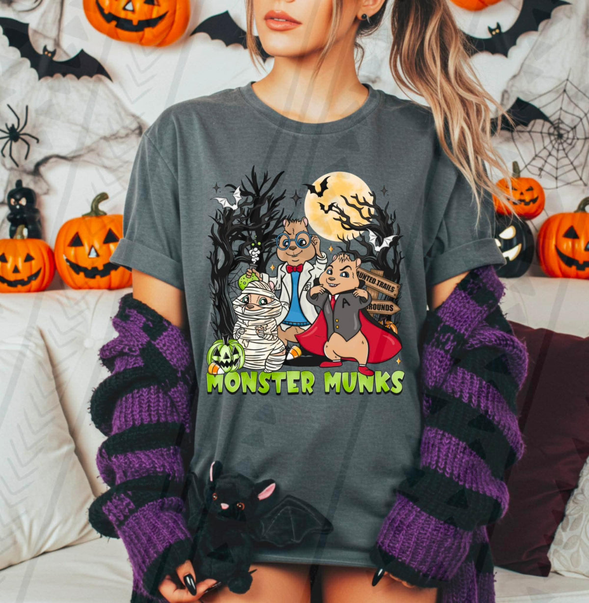 Monster Chipmunks TGG DTF transfer