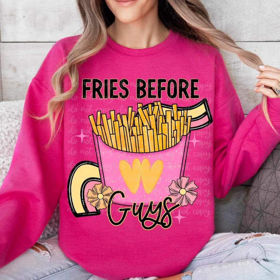 Fries before guys (VIRGO) 17853 DTF TRANSFER