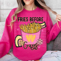 Fries before guys (VIRGO) 17853 DTF TRANSFER