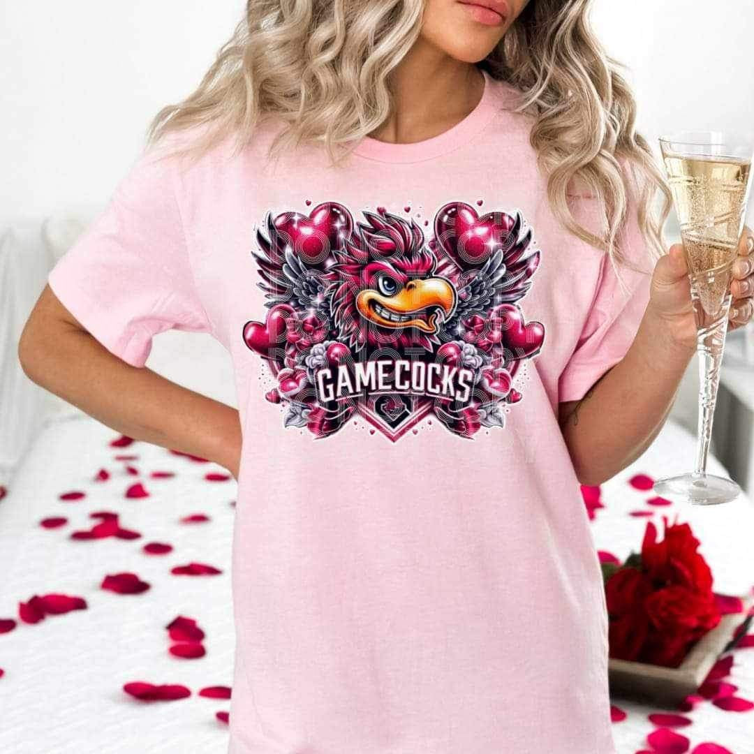 Valentine gamecocks (SSD) 17897 DTF TRANSFER
