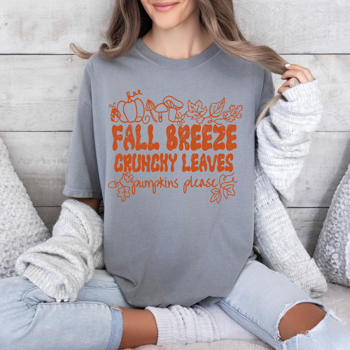 Fall Breeze Crunchy Leaves-38262-DTF transfer