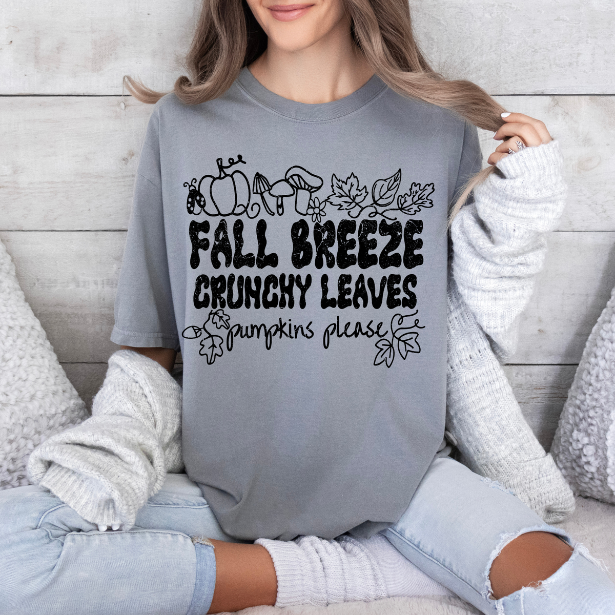 Fall Breeze Crunchy Leaves-38241-DTF transfer