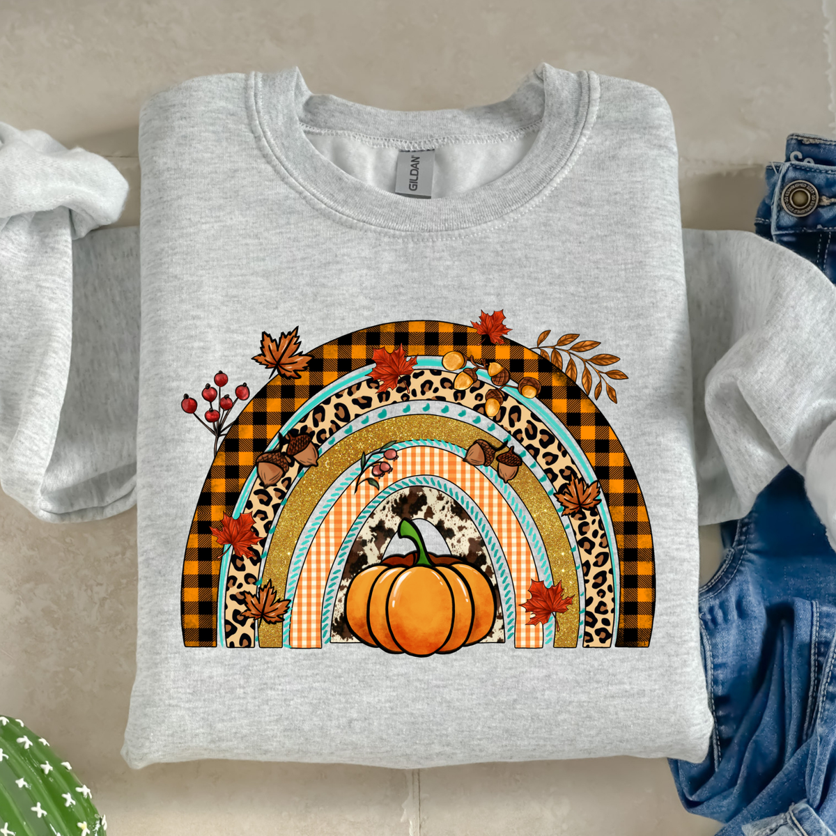 Fall Rainbow-38107-DTF transfer