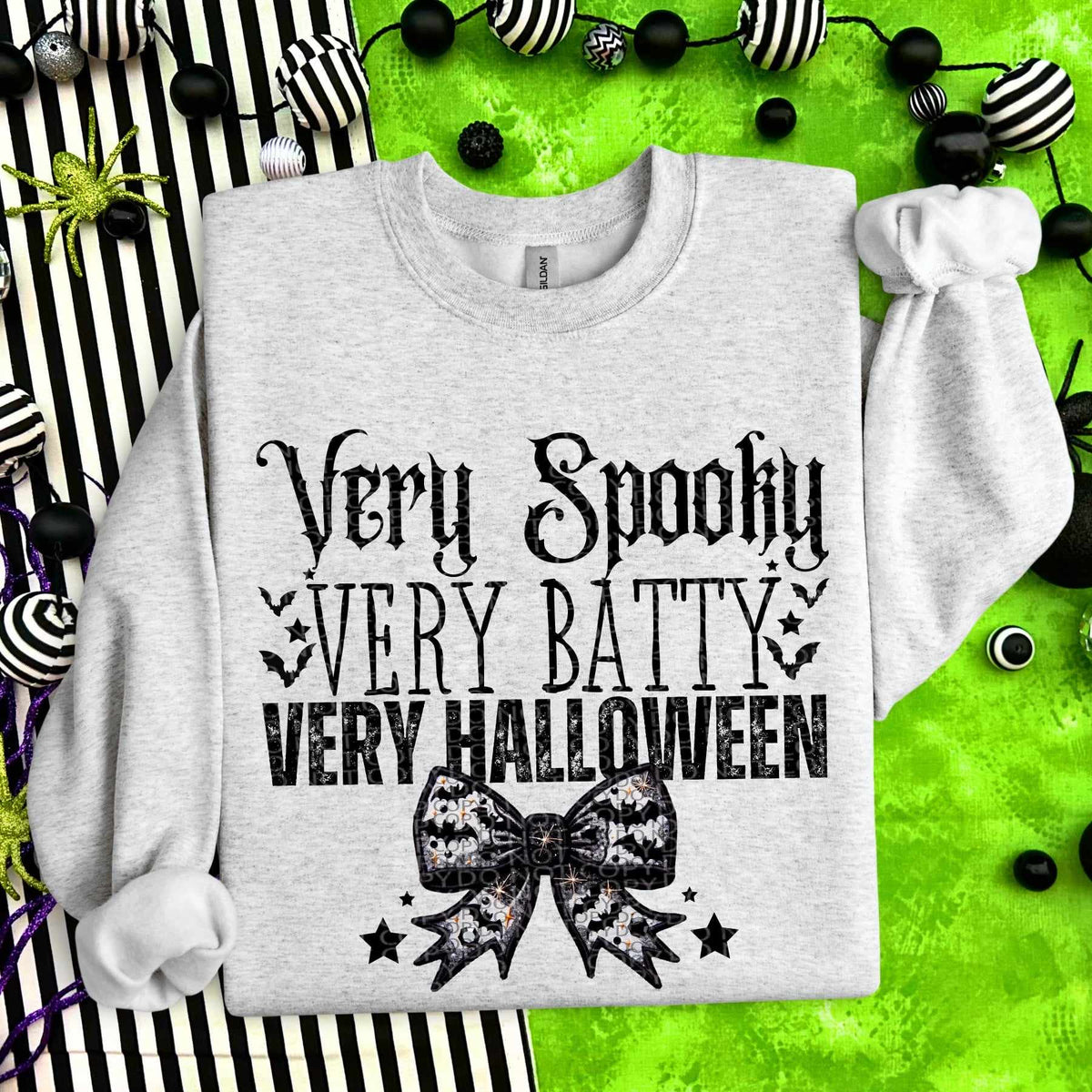 Very spooky very batty very Halloween (HW) 60091 DTF transfer