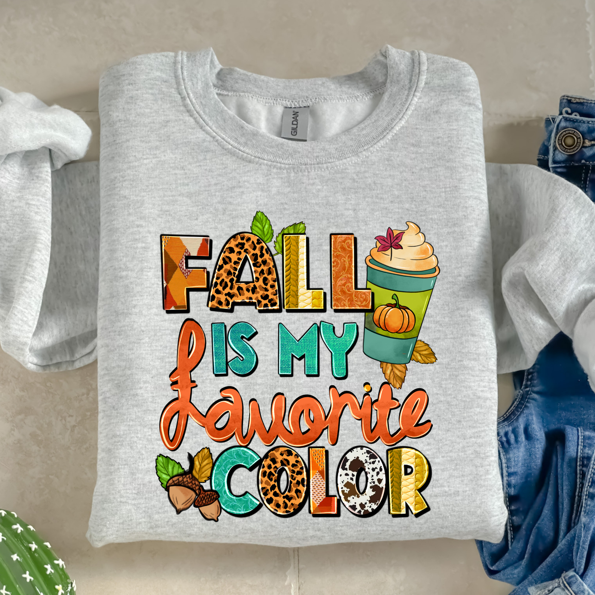 Fall is my favorite Color-38136-DTF transfer