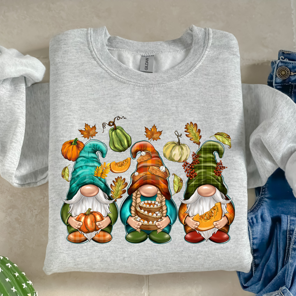 Fall gnomes-38222-DTF transfer