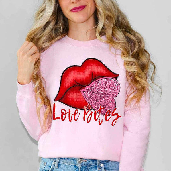 Love bites lips 17923 DTF TRANSFER