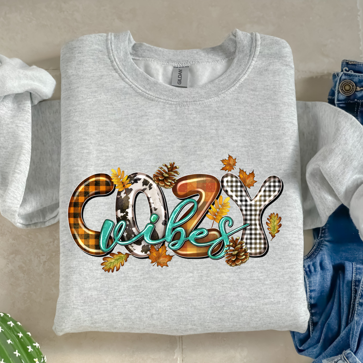 Cozy Vibes-38177-DTF transfer