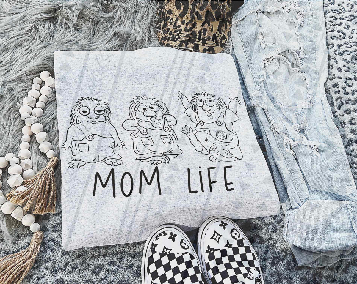 Mom life minions 75035 DTF transfer