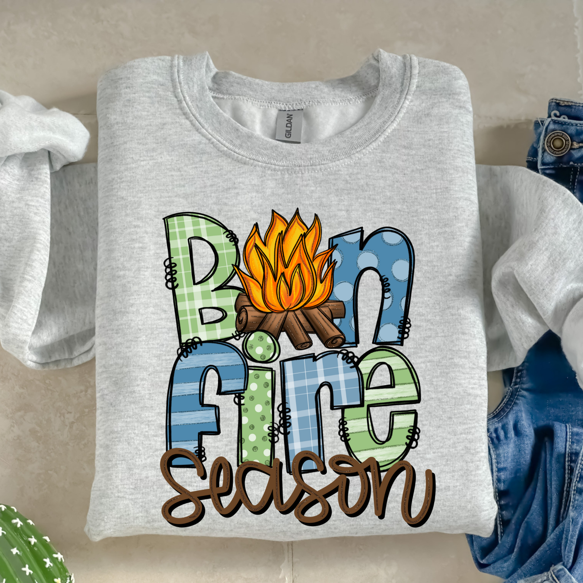 Bon fire season-38165-DTF transfer