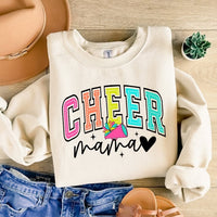 Cheer mama colorful 37753 DTF transfer