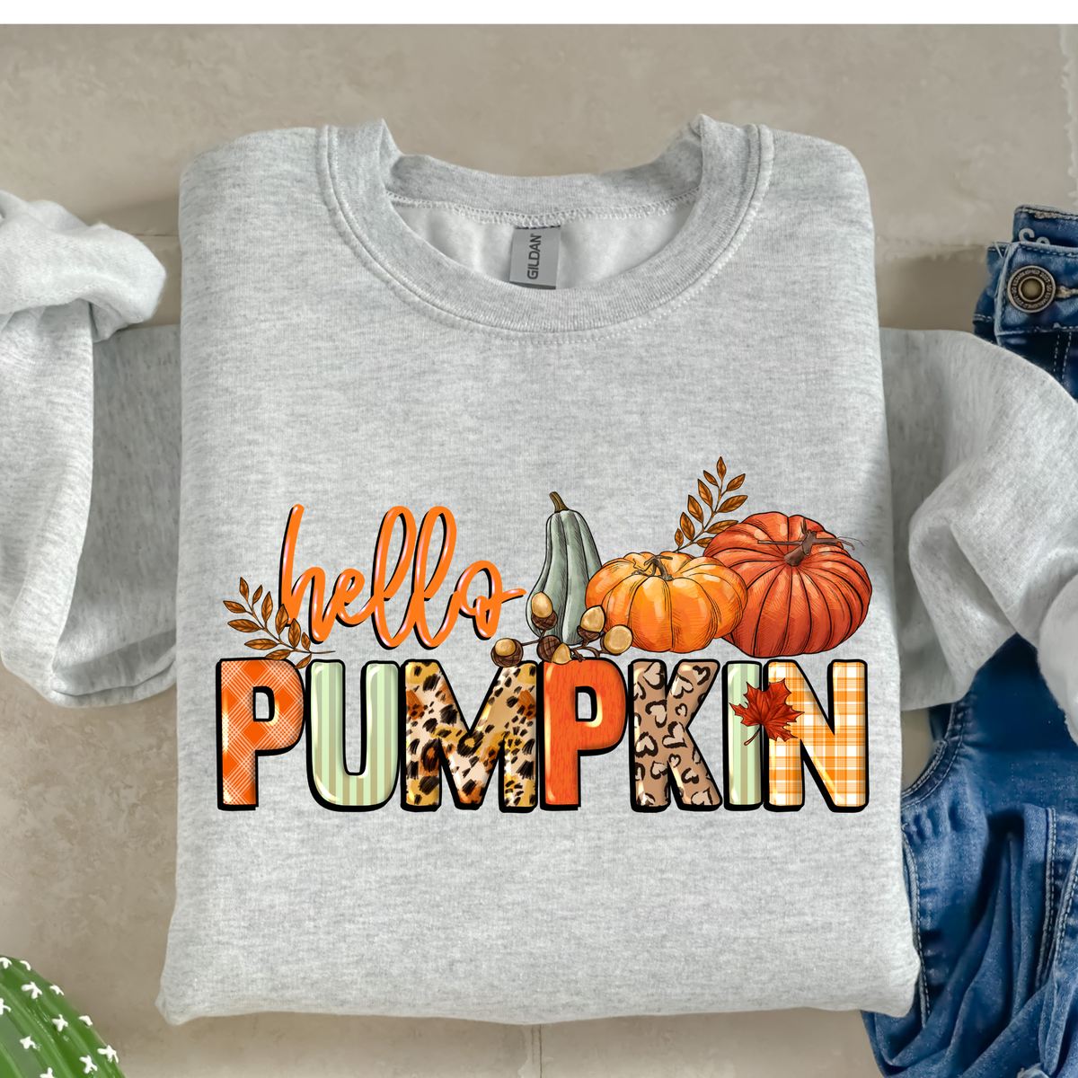 Hello Pumpkin-38238-DTF transfer