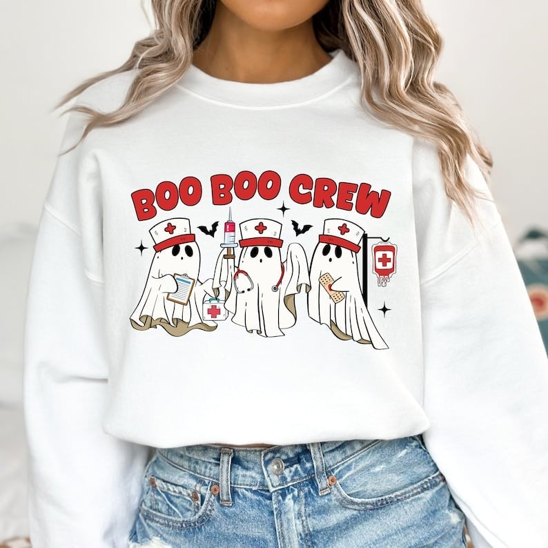 Boo boo crew 37679 DTF transfer
