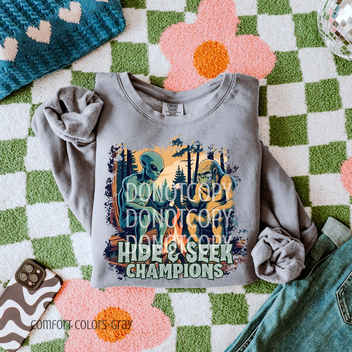 Hide and Seek Champions aliens (CSG) DTF transfer