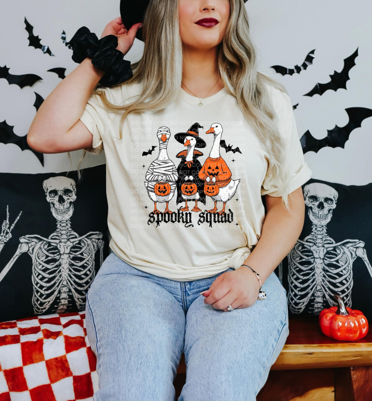 Spooky Squad with three geese SCG DTF transfer