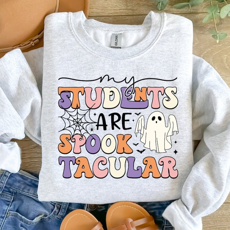 My students are spooktacular 37670 DTF transfer