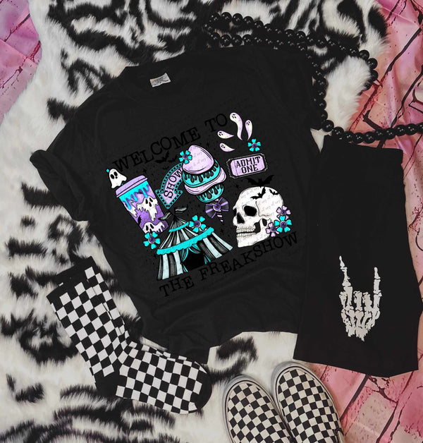 Welcome to the freakshow items 27483 DTF transfer