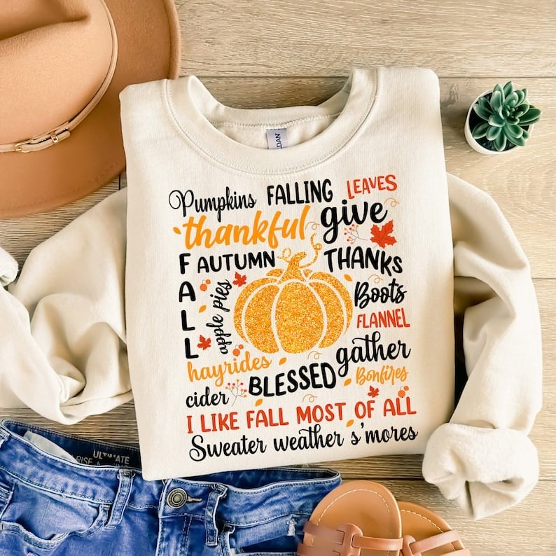 Fall subway gold pumpkin 37609 DTF transfer