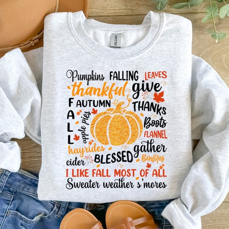 Fall subway gold pumpkin 37609 DTF transfer
