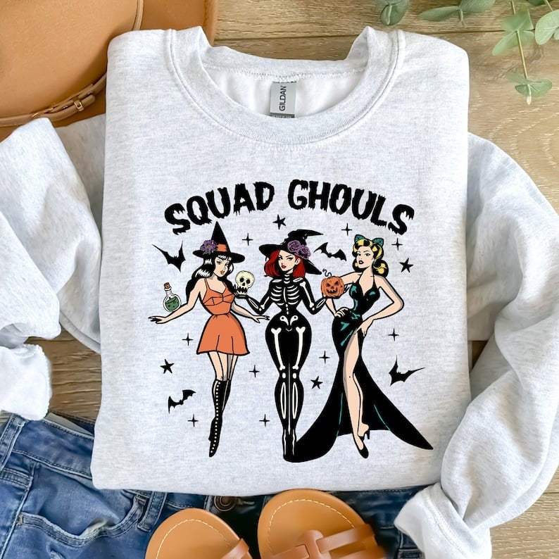 Squad ghouls witches 37662 DTF transfer