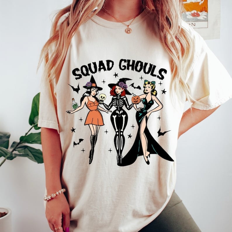Squad ghouls witches 37662 DTF transfer