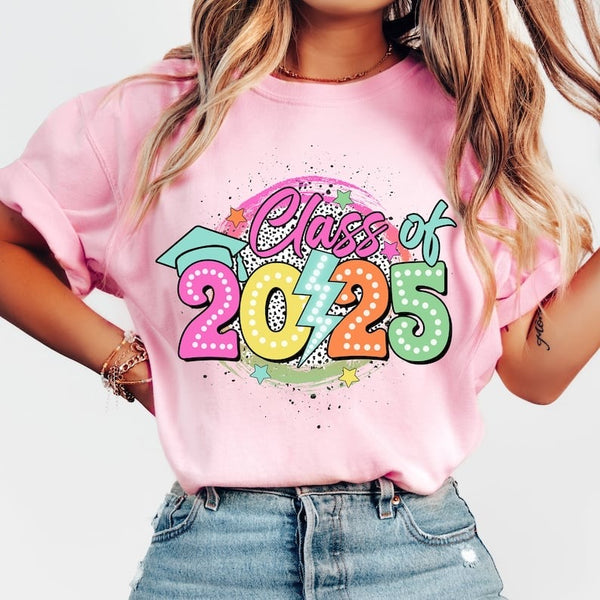 Class of 2025 37717 DTF transfer
