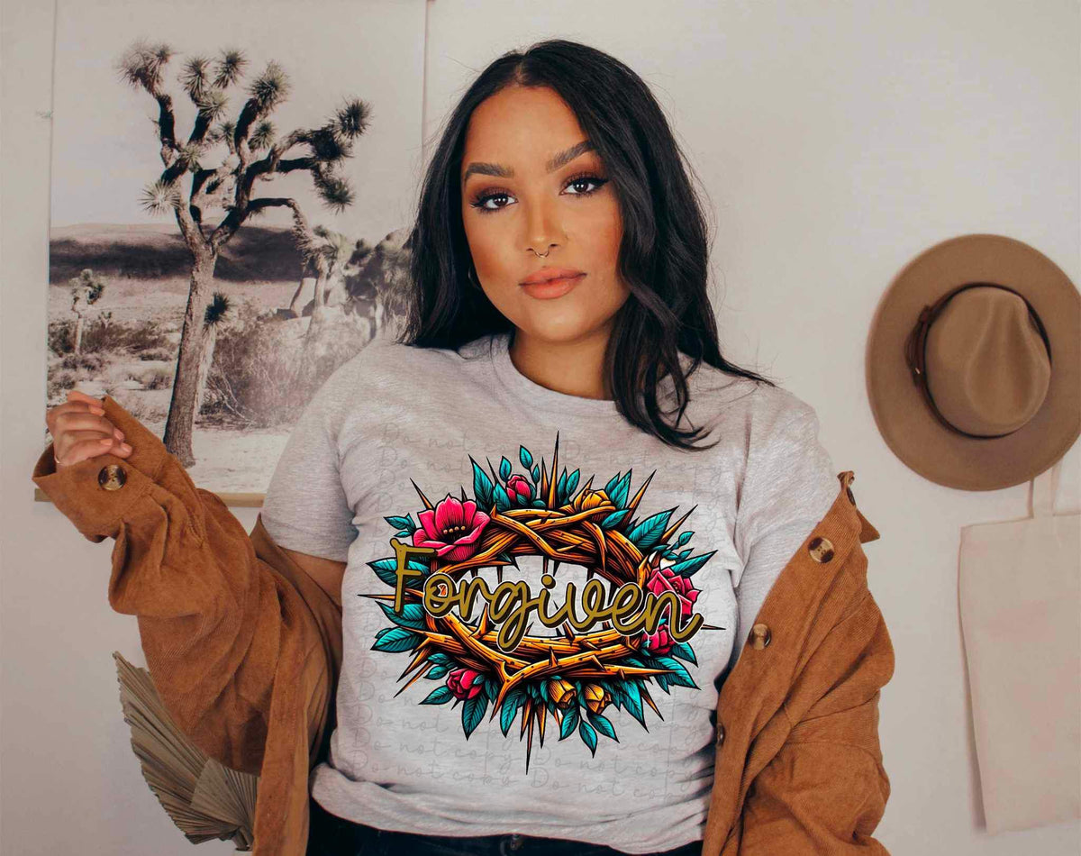 Forgiven thorn crown 19065 DTF TRANSFER