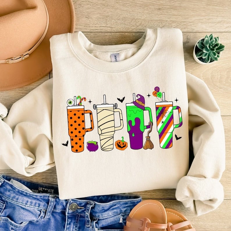 Halloween cups 37660 DTF transfer