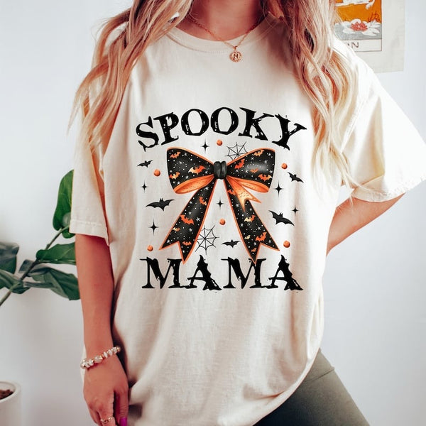 Spooky mama bow 37656 DTF transfer