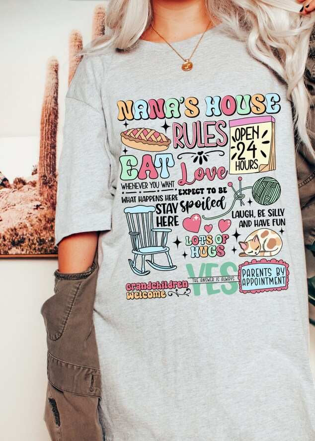 Nana house rules subway 27531 DTF transfer
