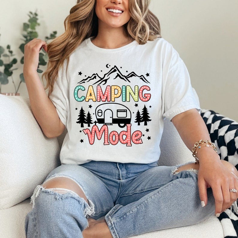 Camping mode camper 37696 DTF transfer