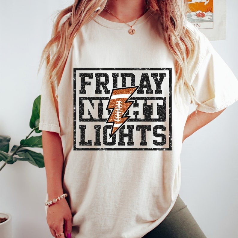 Friday night lights framed 37725 DTF transfer