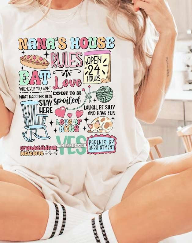 Nana house rules subway 27531 DTF transfer