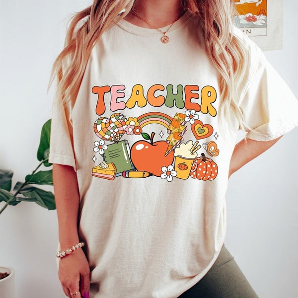 Teacher fall items 37603 DTF transfer