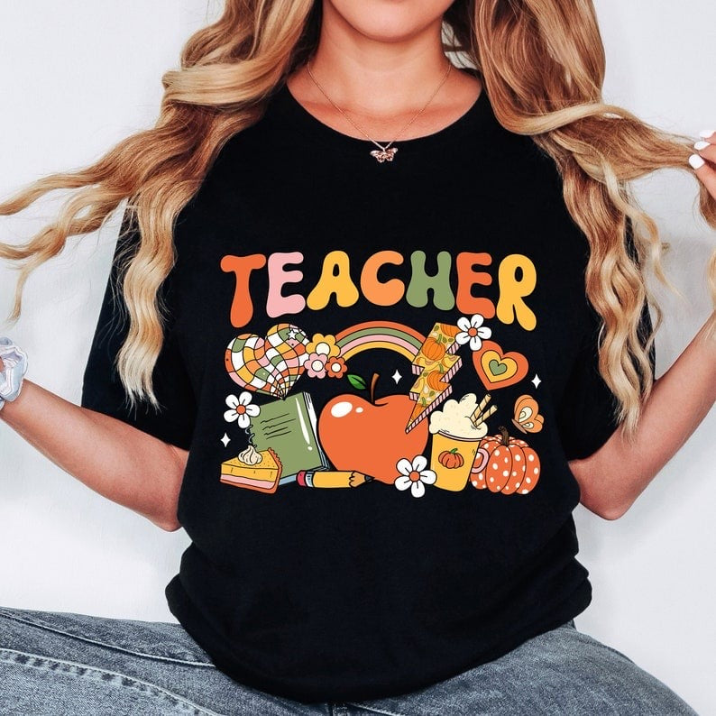Teacher fall items 37603 DTF transfer