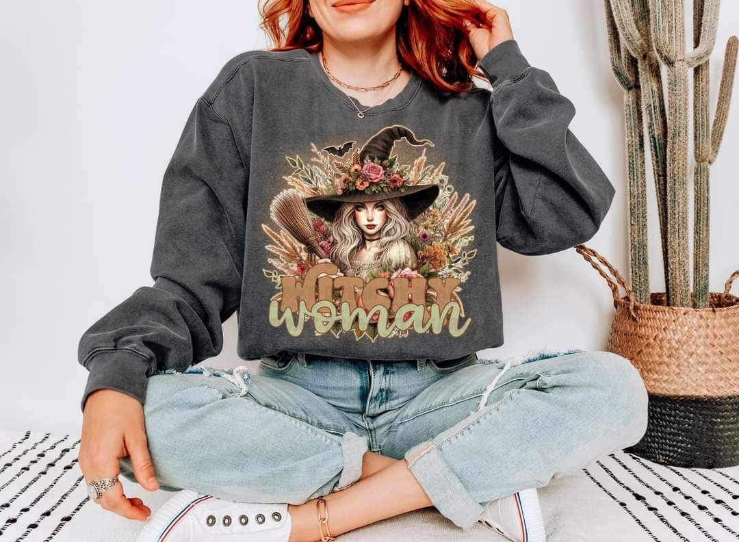 Witchy woman (LYTTLE) 19108 DTF TRANSFERL