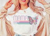 Mama pastel with butterfly 27528 DTF transfer