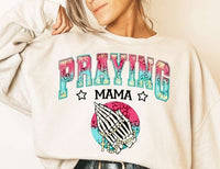 Praying mama skellie hands 27509 DTF transfer