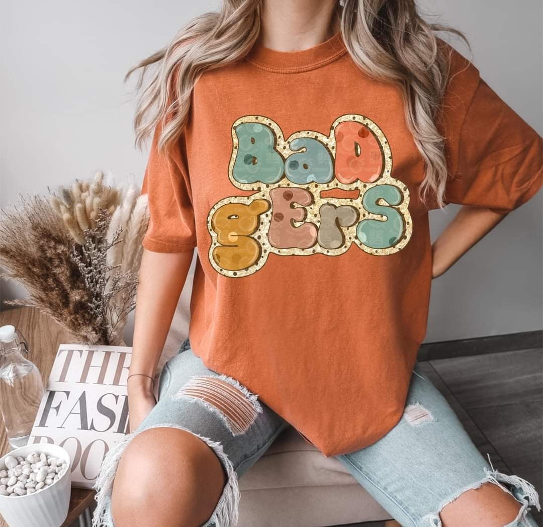 Badgers boho (C’s) 60200 DTF transfer