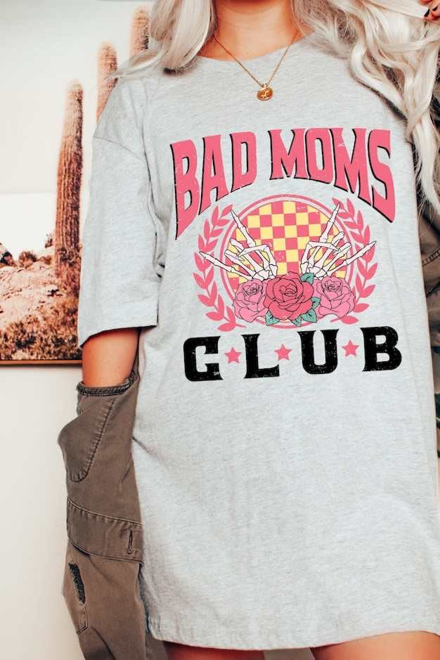 Bad moms club 27519 DTF transfer