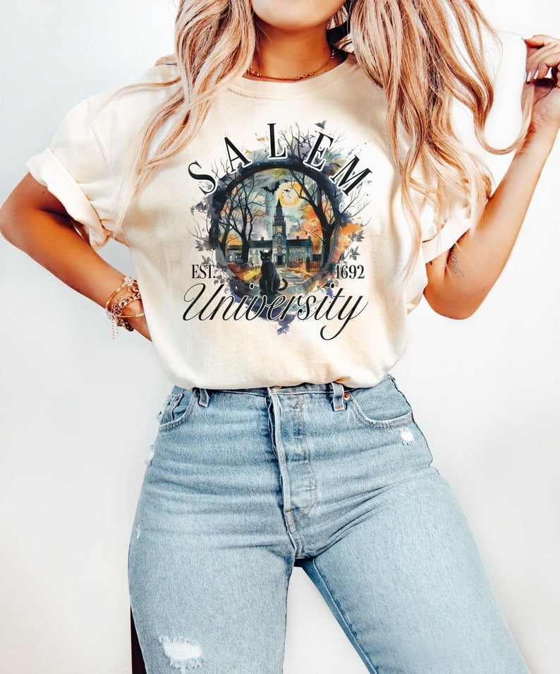 Salem university school scenery 37647 DTF transfer