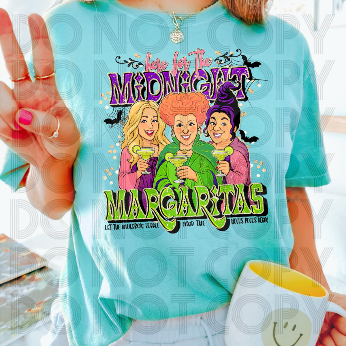 Midnight Margaritas Witches HP (renewed) DTF transfer