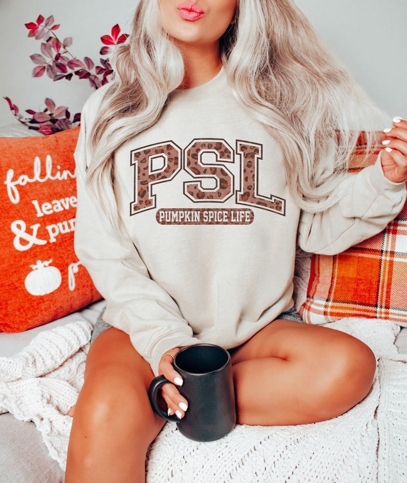 PSL pumpkin spice life 37592 DTF transfer