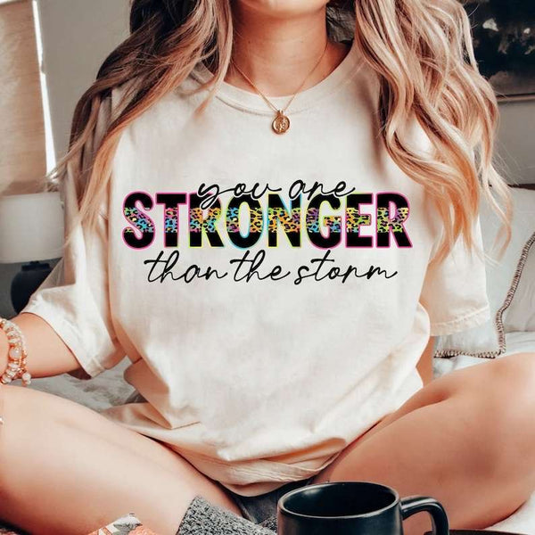 You are stronger than the storm 27536 DTF transfer