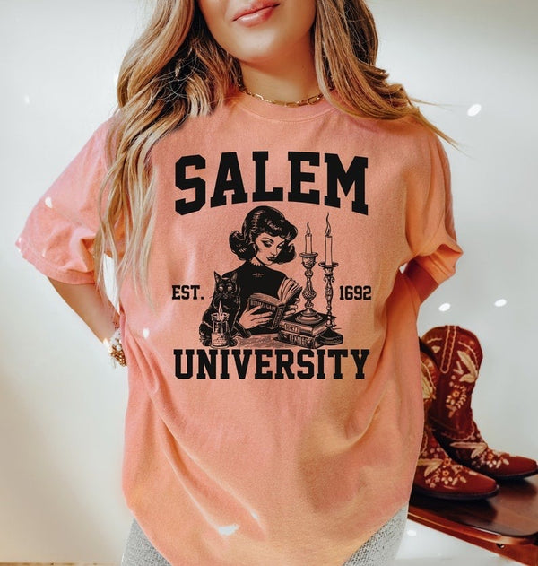 Salem university reading girl 37646 DTF transfer
