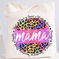 Mama colorful leopard circle 27577 DTF transfer