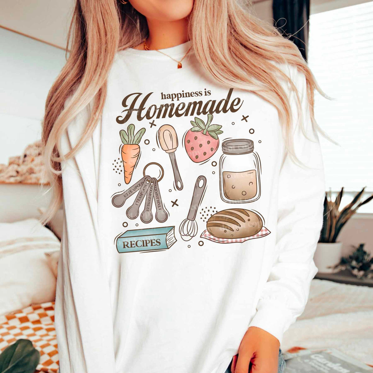 Happiness is homemade (CSC) 75299 DTF transfer