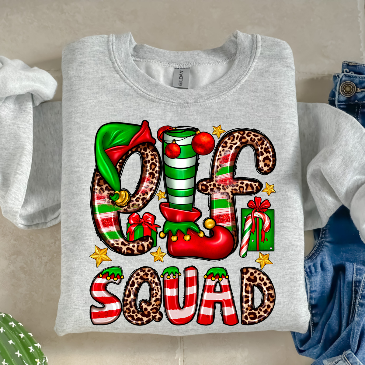 Elf Squad-38519-DTF transfer