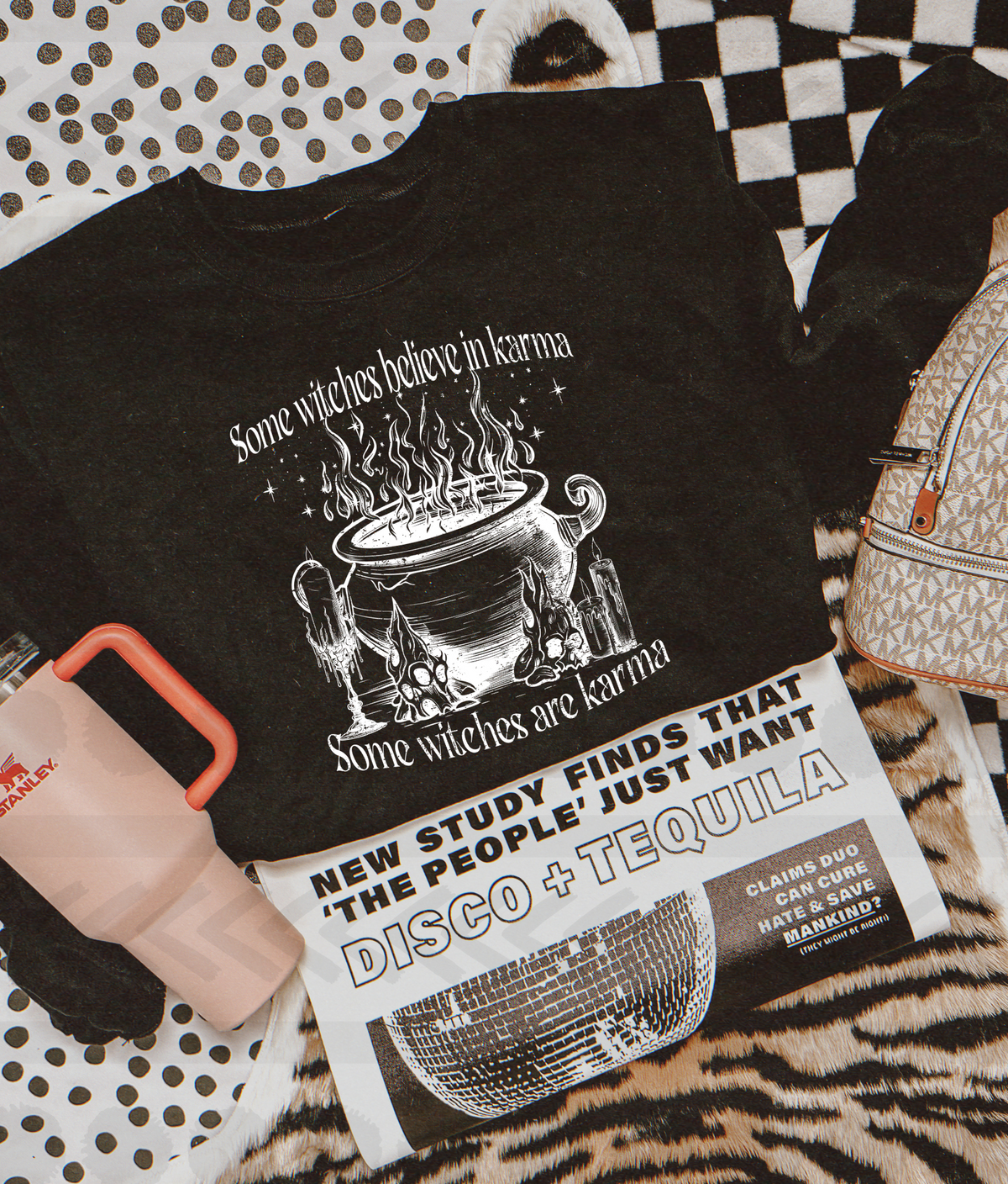 Some witches believe in karma, some witches are karma 13804 DTF transfer