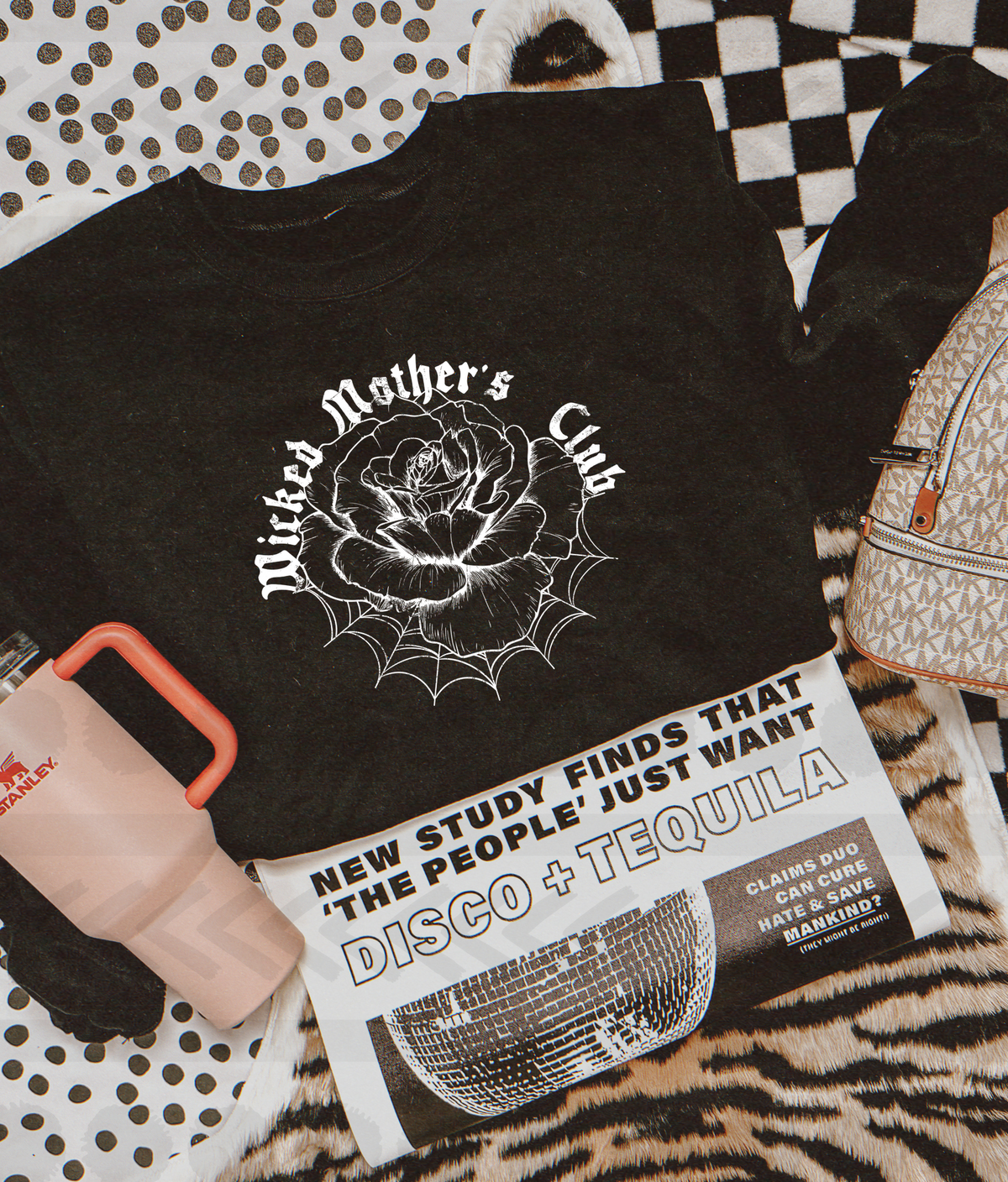 Wicked Mothers Club white 13801 DTF transfer